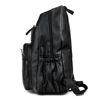 V7 Cool Backpack - Casual, Fashion, Waterproof, and Leather Travel Bag - Touchy Style