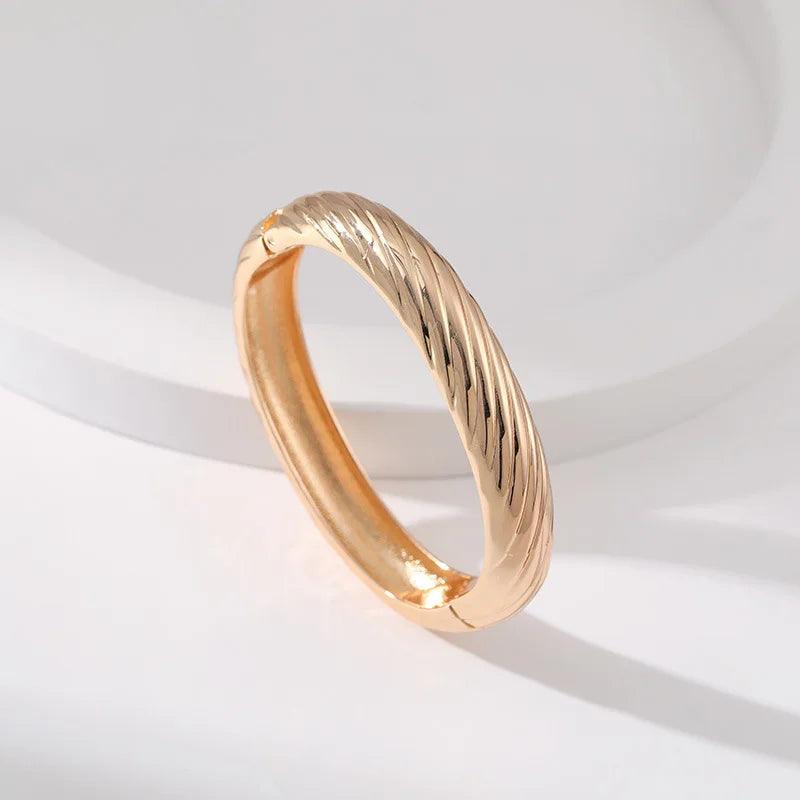 XLB0459 Bracelet Charm Jewelry - Elegant Exquisite Twist Simple Design - Touchy Style