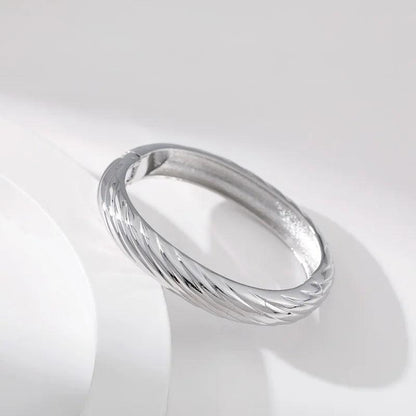XLB0459 Bracelet Charm Jewelry - Elegant Exquisite Twist Simple Design - Touchy Style