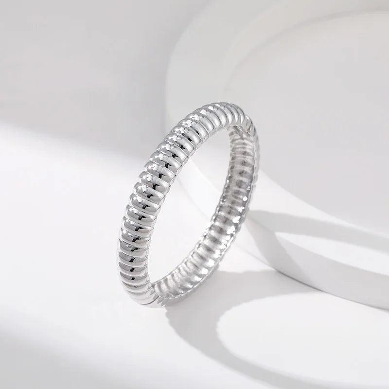 XLB0460 Bracelets Charm Jewelry - Geometric Simple Bangles - Touchy Style