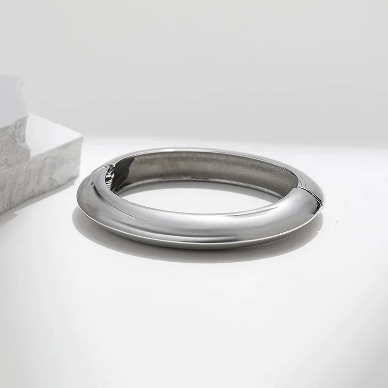 XLB0498 Bracelet Charm Jewelry - Simple Alloy Bangle - Touchy Style