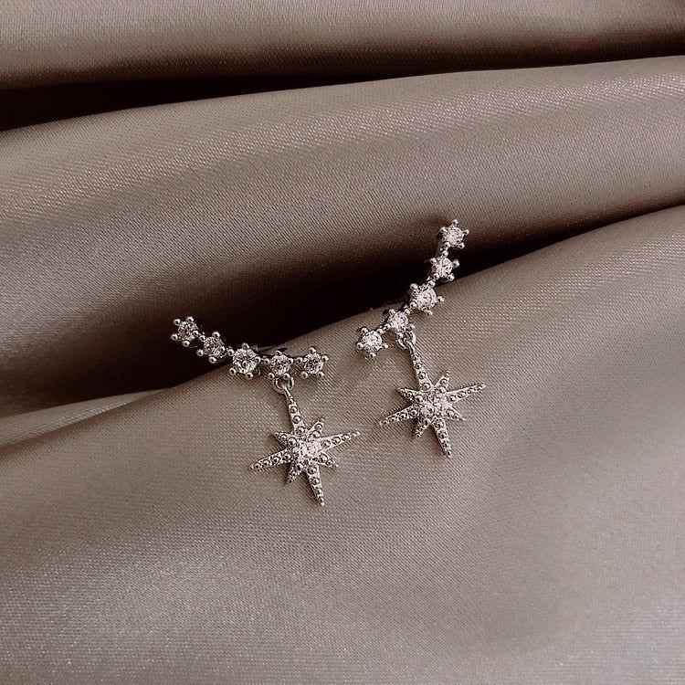 Simple Pure Star Earrings Charm Jewelry XYS0427 - Touchy Style
