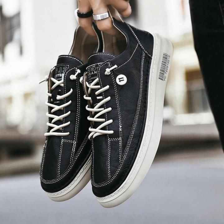 Men's Casual Shoes Leather Comfortable Breathable Tennis Sneakers 9518 starting from $33.50 See more