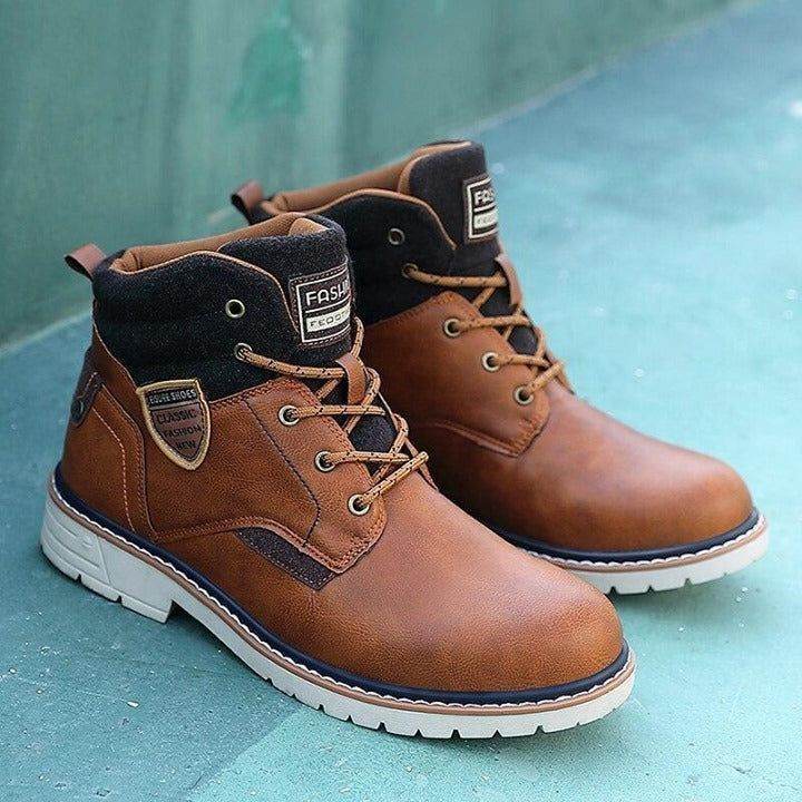 ✪ Winter Boots Men Ankle... - Touchy Style