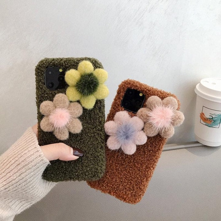 💎 3D Flower Warm Case... - Touchy Style .