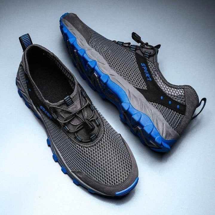 🔥 Men's Sneakers Breathable Light Running Shoes Lace-Up Jogging Shoes for Man Sneaker Anti-Odor M - Touchy Style