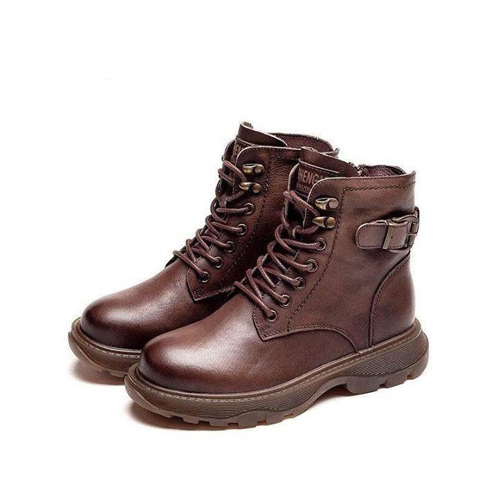 😍 Cross Stroppy Ankle Vintage Punk Boots Flat Casual Shoes For Women's 😍<br />
🥾 Starting a - Touchy Style