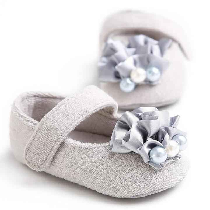 ⭕️ Fabric Pearl Flower Toddler Girl Casual Shoes .<br />
⭕️ For $15.69<br />
.<br />
-------