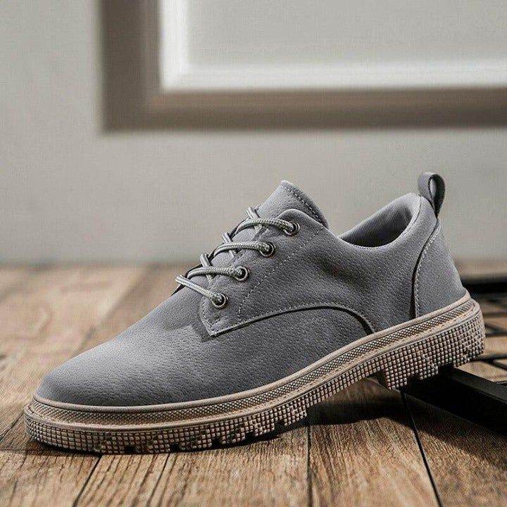 ⁌ Leather Men's Casual Shoes Spring Summer 2021 New Arrival Breathable Soft Men's Comfy Walking Of - Touchy Style
