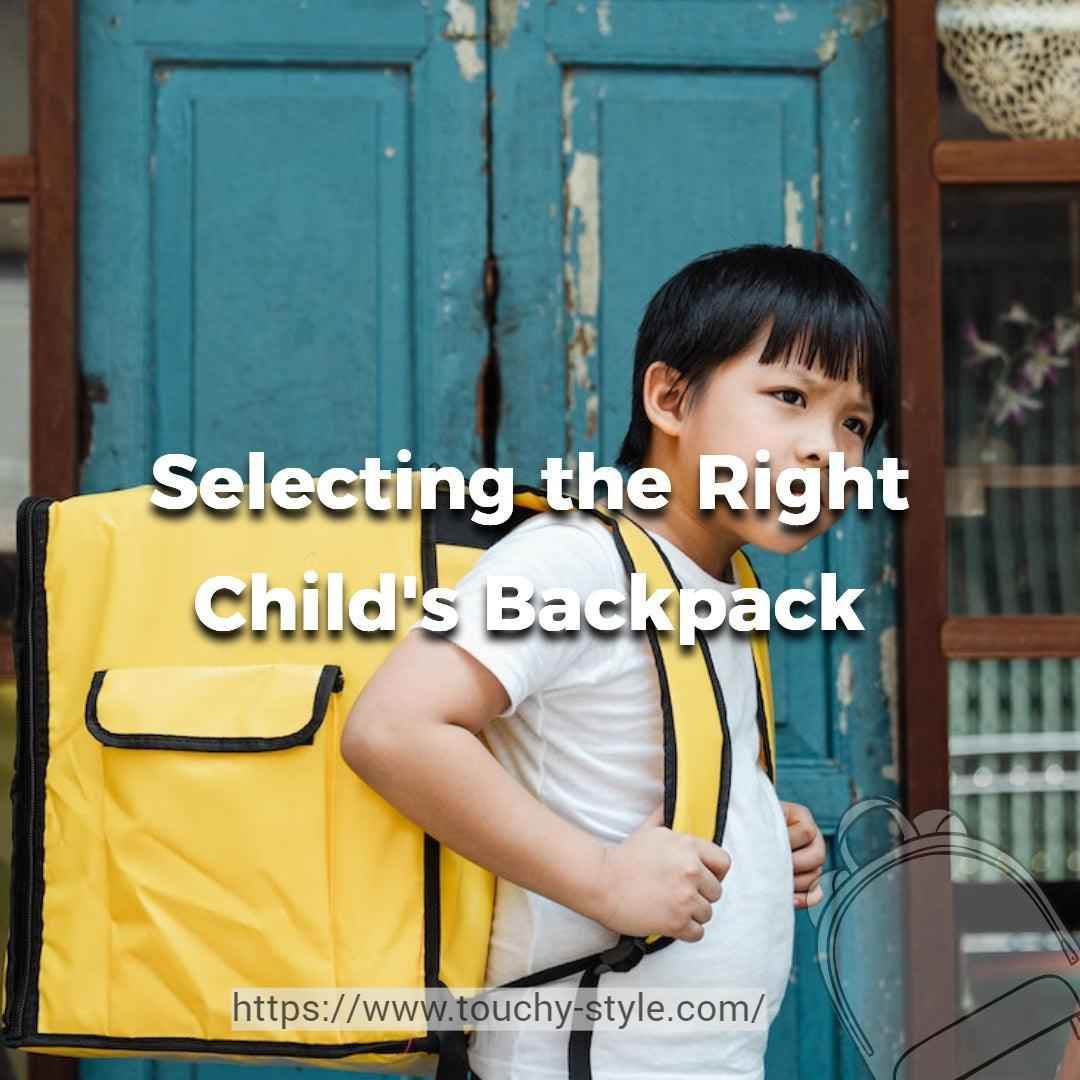 How to Choose a Backpack for Your Child's Body Type - Touchy Style
