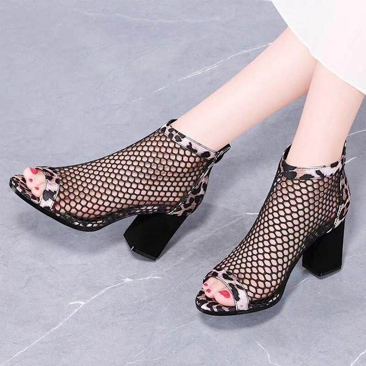 Women's Casual Shoes Chunky High Heels Sandal Ankle Boots -22 <br />
<br />
$31.99 <br />
<br />
htt - Touchy Style