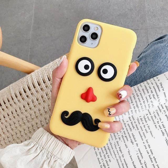 ✪ Funny Spoof Face Silicon... - Touchy Style