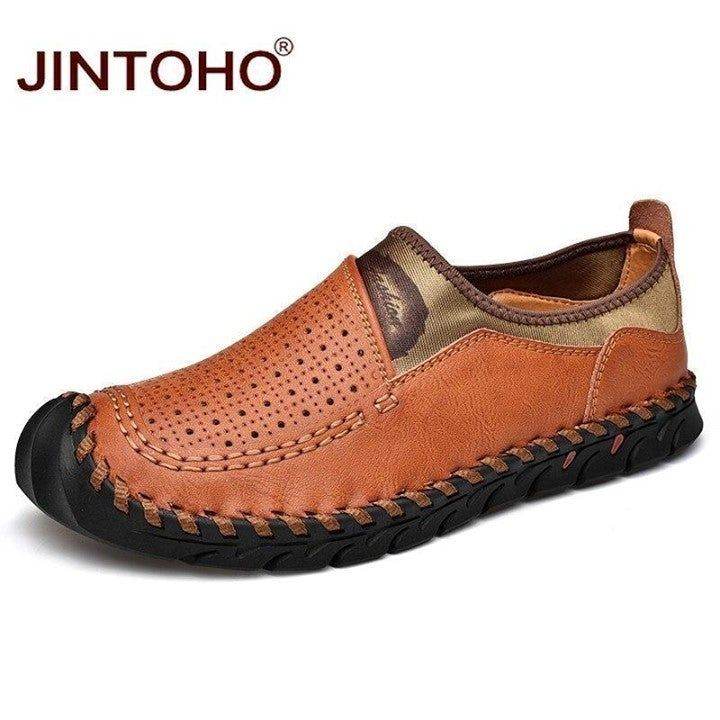 😍 Genuine Leather Breathable Loafers... - Touchy Style