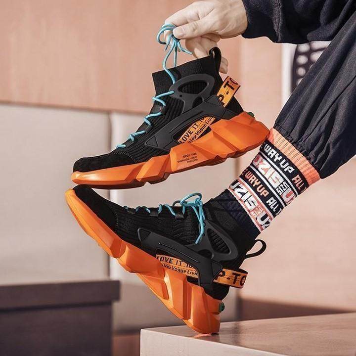 Do You love these!🤔 <br />
.<br />
.<br />
⭕️ Casual Shoes New High-Top Casual Sneakers Flyin - Touchy Style