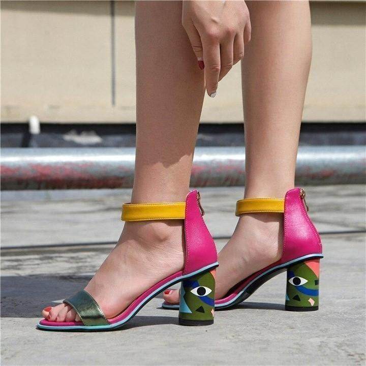⁌ Summer Shoes Sandals Prints High Heels Women's Casual Shoes Pumps ⁍ <br />
.<br />
⚡️ Link - Touchy Style
