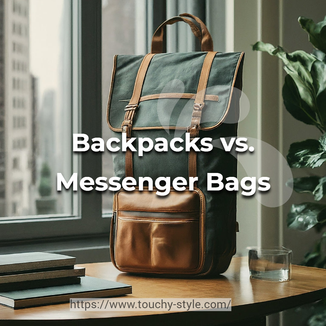 Backpacks vs. Messenger Bags Touchy style