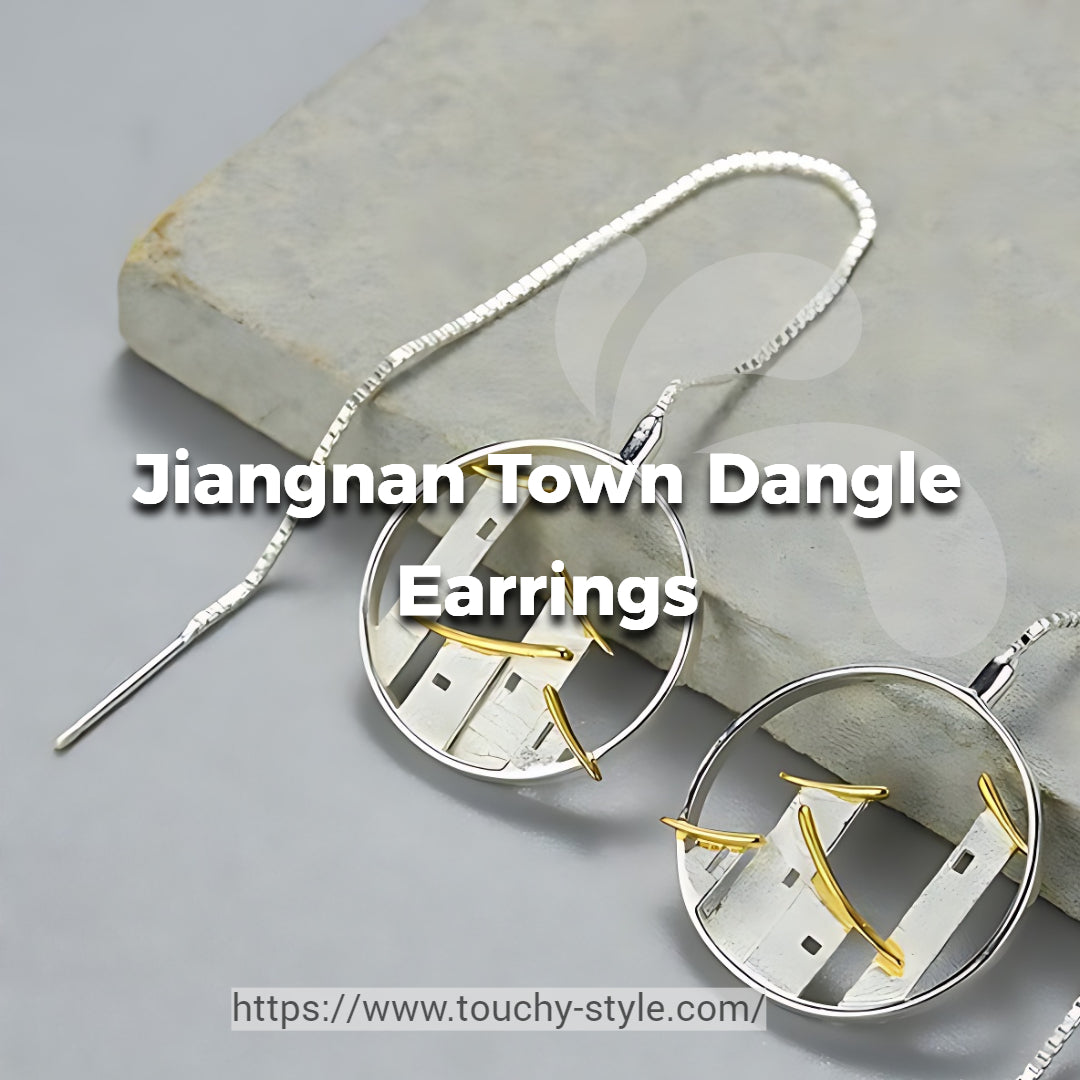 Jiangnan Town Dangle Earrings: A Piece of Chinese History in Your Ears - Touchy Style .