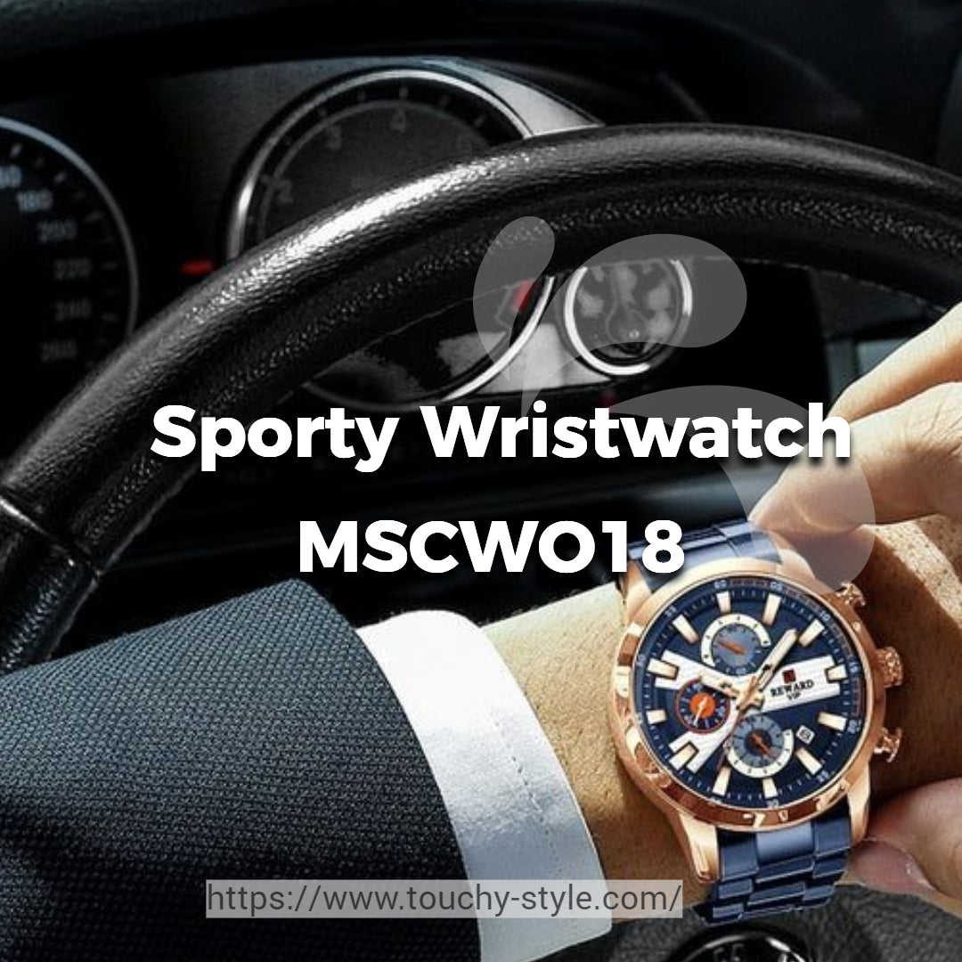 Elevate Your Style with the Perfect Accessory: The Sporty Wristwatch MSCWO18 - Touchy Style .