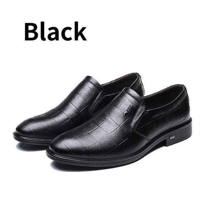 ✪ Leather Oxford Business Loafers Breathable Black Men's Casual Shoes ✪ <br />
.<br />
⚡️ Li - Touchy Style