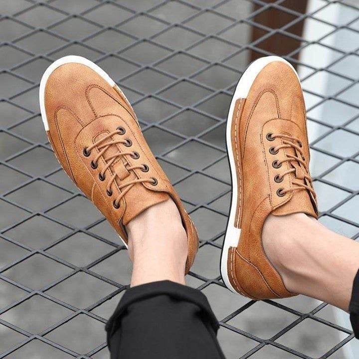 😍 Handmade Sneakers Outdoor Leather... - Touchy Style