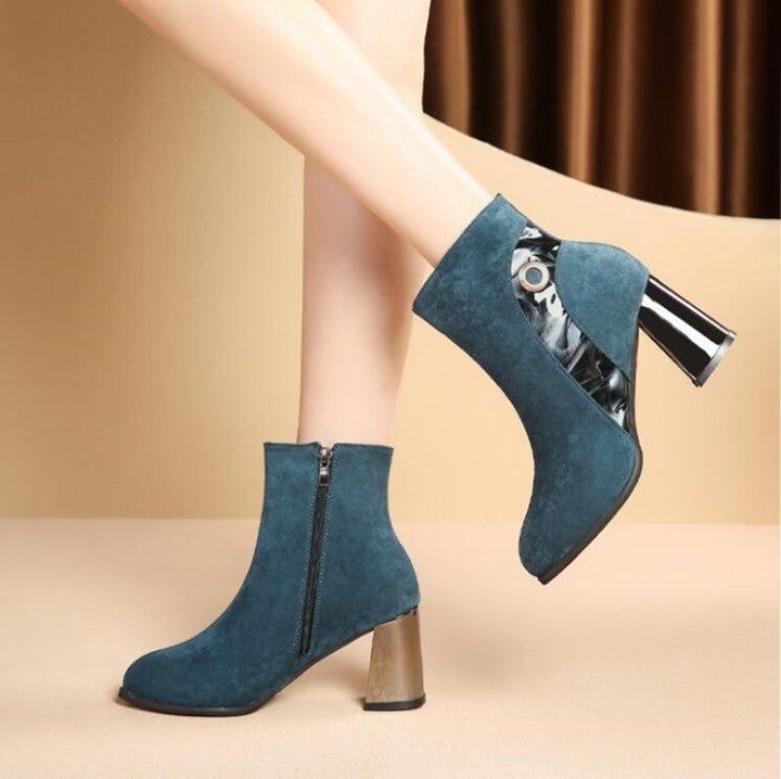 ✪ Ankle Boots Short Fashion... - Touchy Style .