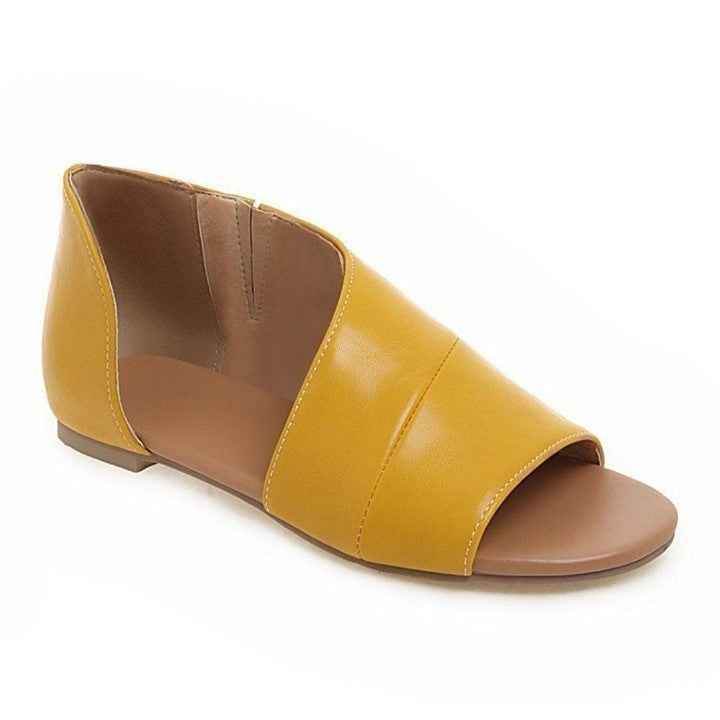 What do you think? 👍 or 👎<br />
.<br />
.<br />
⭕️ Women's Casual Shoes Brown Open Toe Sli - Touchy Style
