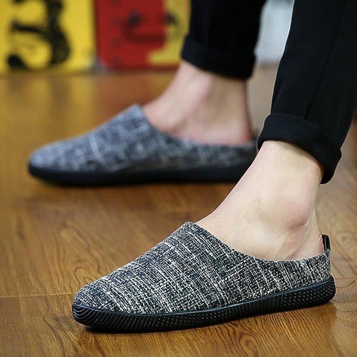 😍 Breathable Black Men's Casual Shoes Soft Flat Loafers 😍<br />
🥾 Starting at $55.58<br /> - Touchy Style .