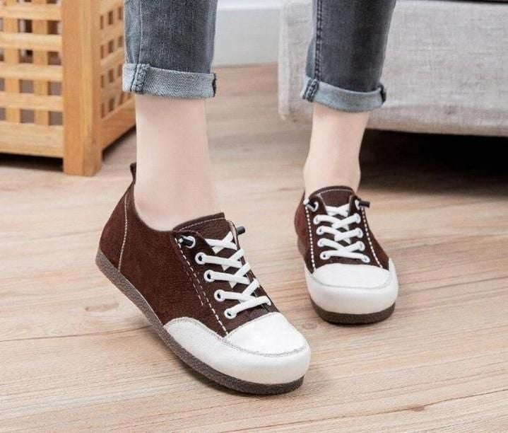 Brown Sneakers Breathable Mesh Outdoor... - Touchy Style .