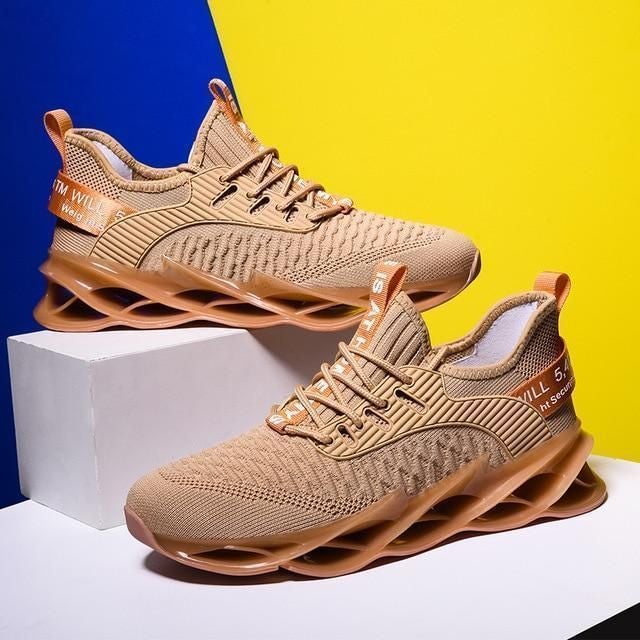 ⭕️ Casual Shoes Fly Woven Blade Sneakers Flexible Jogging Women Shoes Height Increasing Sports F - Touchy Style .
