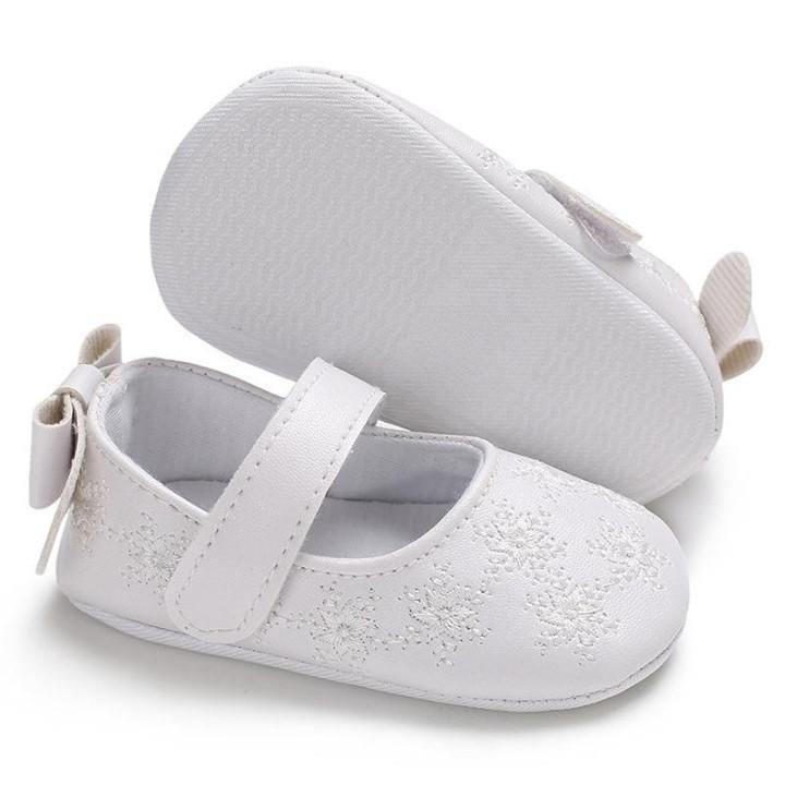 ? Casual White PU Flower Leather Girl Toddler Shoes Footwear .<br />
? For $14.99<br />
.< - Touchy Style .