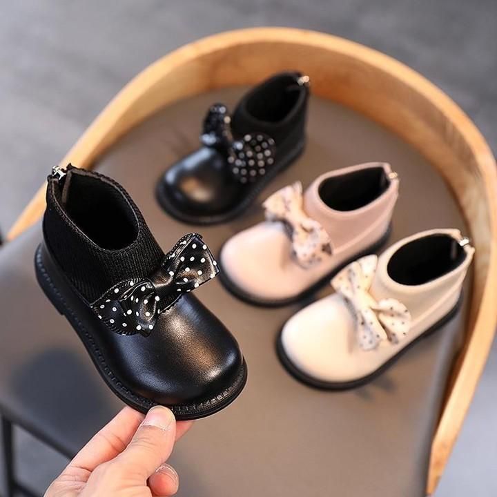 Children's Baby Girl Casual Shoes Bow Leather Sock Boots UOS300 for $30.00 <br />
<br />
https://bit - Touchy Style .