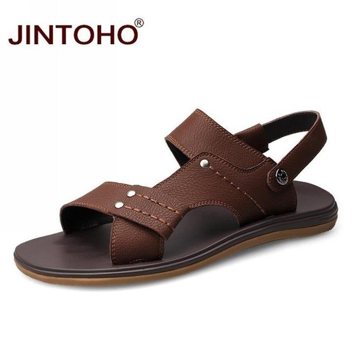 🔥 Classics Leather Sandals Summer... - Touchy Style .