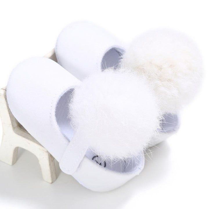💎 Cotton White Fur-ball Solid... - Touchy Style .