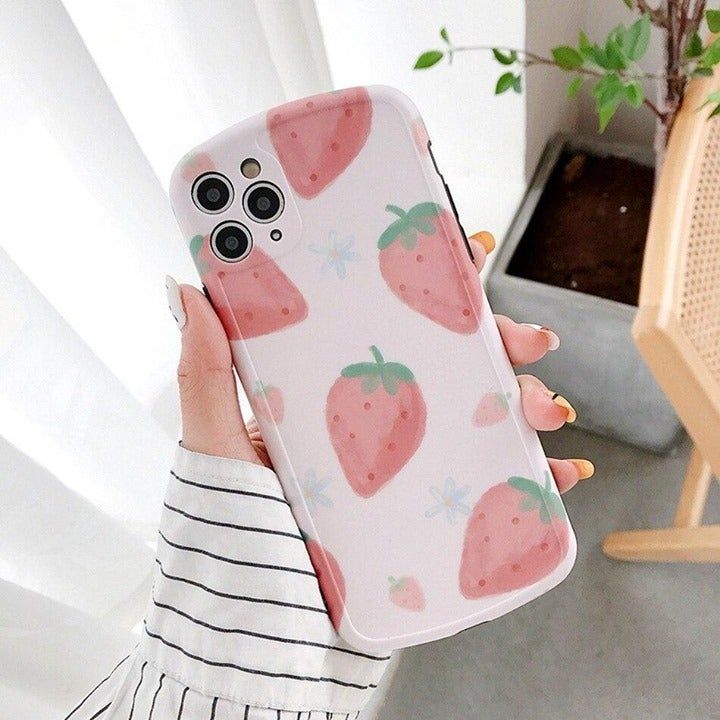 ✪ Cute Pink Fruit Phone... - Touchy Style .