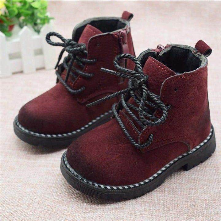 ☑️ $35.54 | Size 21-30 Fashion 2019 Autumn Boys Baby Boots For Girls Children Martin Boots Kids - Touchy Style