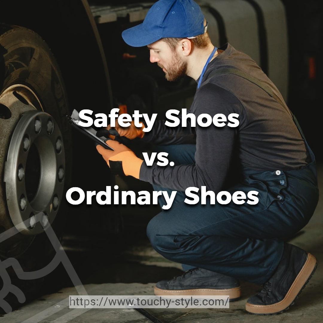 Decoding Safety Shoes vs. Ordinary Shoes - Touchy Style .