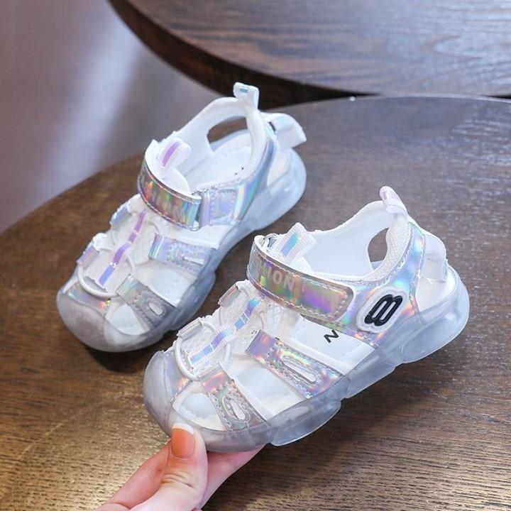 ✪ DIMI 2020 New Summer Kids Shoes Fashion Brand Shiny Children Sandals Breathable Mesh Soft Non-sl - Touchy Style .