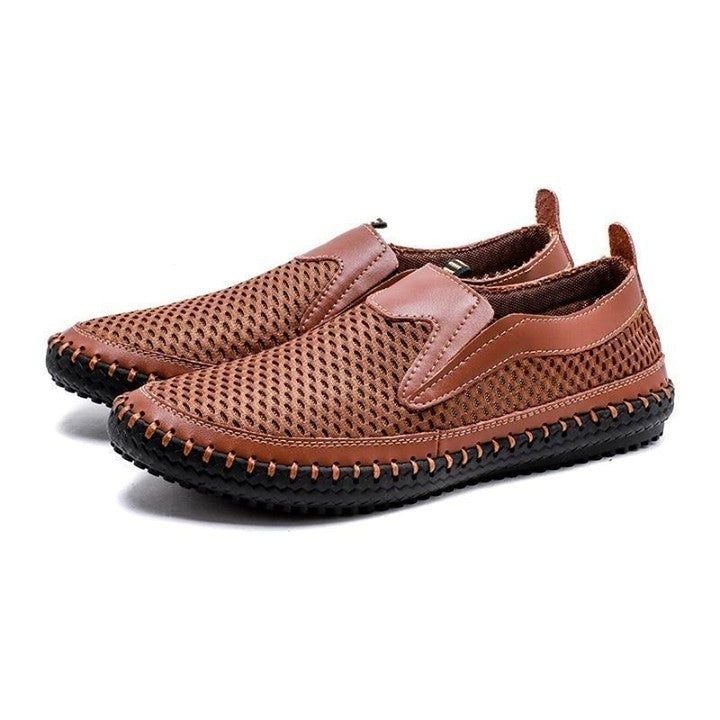 Do You love these!🤔 <br />
.<br />
.<br />
⭕️ Comfortable Handmade Breathable Brown Men's Cas - Touchy Style .