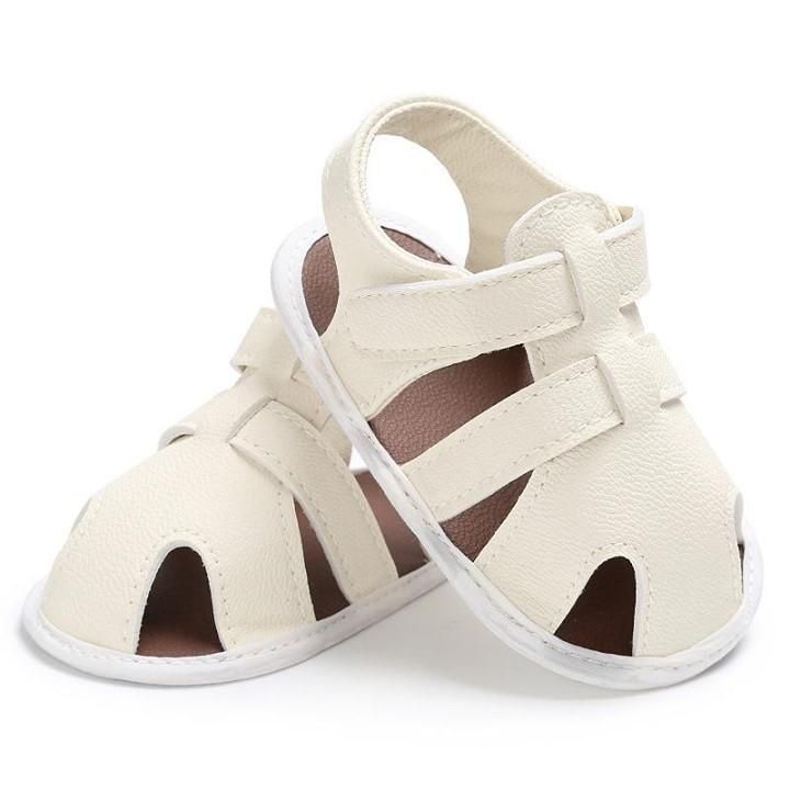 👟 $14.99 | Casual Leather Baby Boy Sandals Soft White Toddler Shoes .<br />
<br />
➡️ Shippin - Touchy Style .