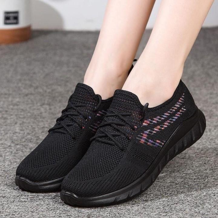 ☑️ $25.99 | Women's Casual Shoes Sneakers Knitting Breathable Mesh Soft Comfort 2021 Footwear .< - Touchy Style .