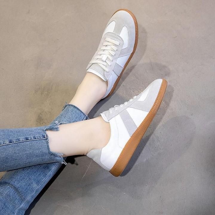 ? $47.75 | Women's Casual Shoes Leather Sports Flat Mixed Colors Sneakers .<br />
<br />
? S - Touchy Style .