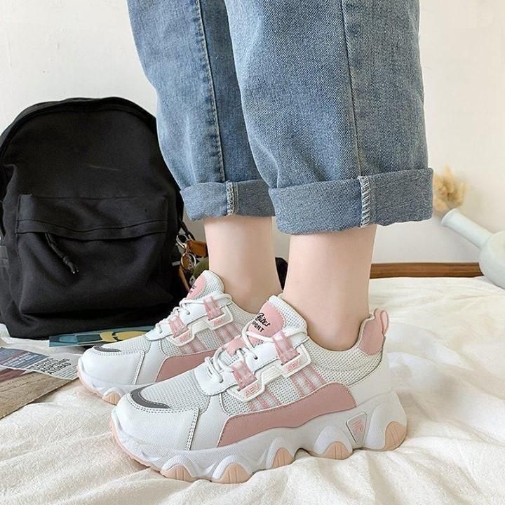 ? $49.11 | Comfortable Women's Casual Shoes Vulcanize Breathable Chunky Sneakers .<br />
<br /> - Touchy Style .