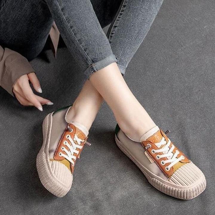 ☑️ $76.5 | Women's Casual Shoes Genuine Leather Sandals 2021 Handmade Sneakers .<br />
<br />
 < - Touchy Style .