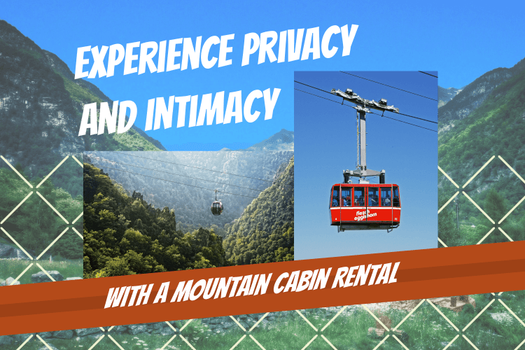 Experience Privacy and Intimacy with a Mountain Cabin Rental - Touchy Style .