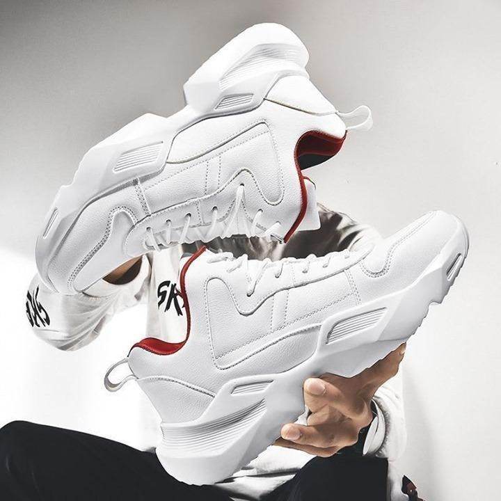 😍 Comfortable Breathable Sneakers White... - Touchy Style