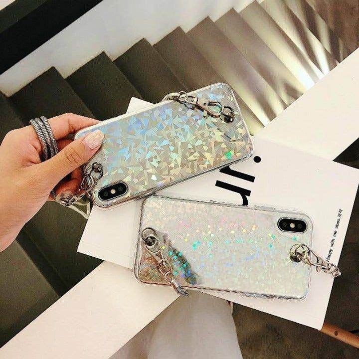 Luxury laser soft Phone Case For iPhone X XS MAX 7 7plus 8 8plus 6s plus 6plus - Touchy Style