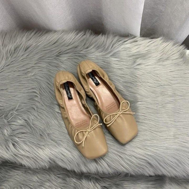 Flats Soft Sweet Bow Footwear Women's Casual Shoes - Touchy Style .