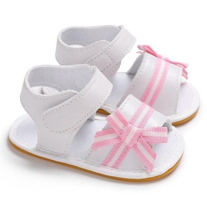 Flower Infant Casual White Girl Sandals Shoes For Toddler - Touchy Style .