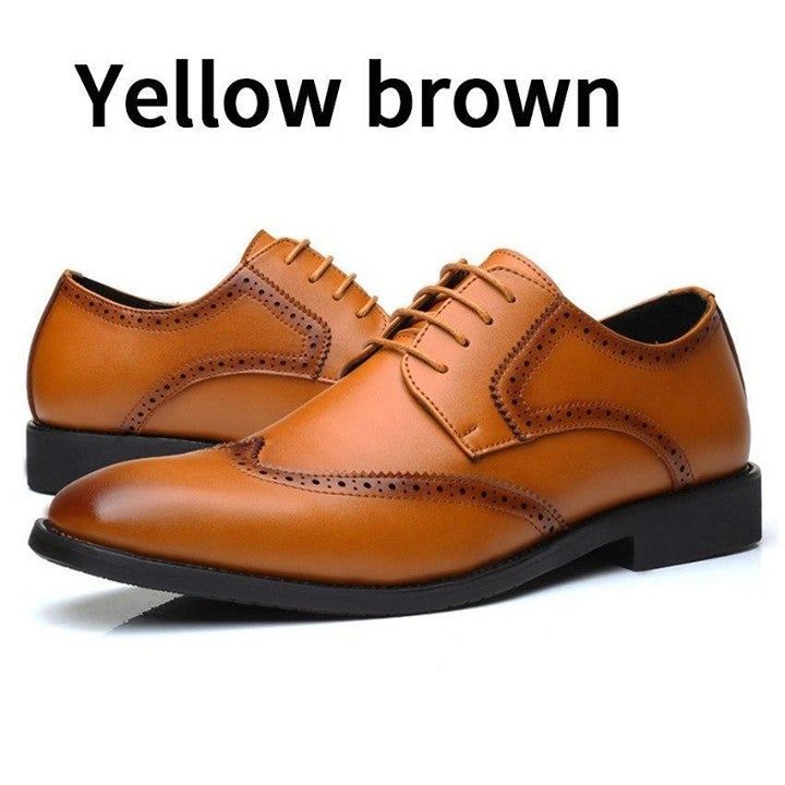 ⁌ Formal Business Oxfords Leather Brown Men's Casual Shoes ⁍ <br />
.<br />
⚡️ Link In The B - Touchy Style .