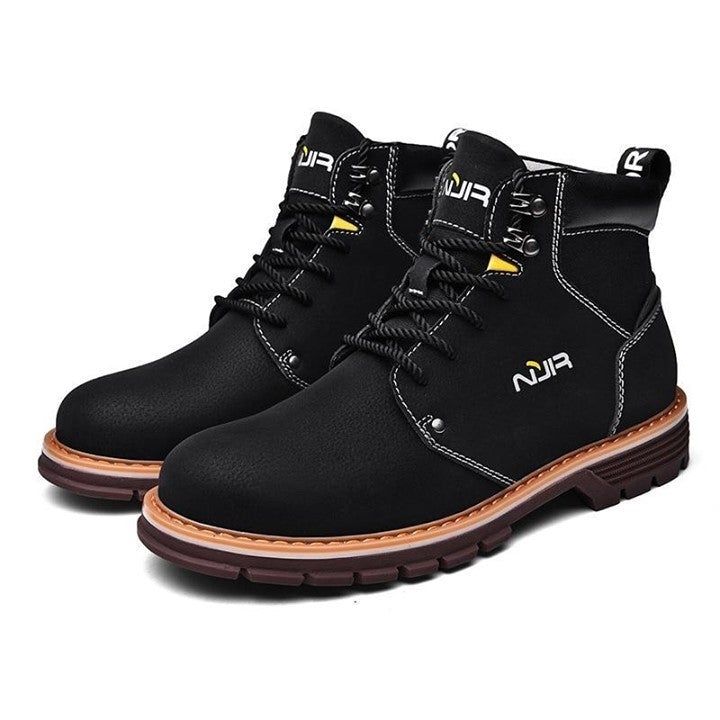 Get Stylish and Durable Wild High-Top Martin Casual Shoes Boots for Men - Touchy Style .